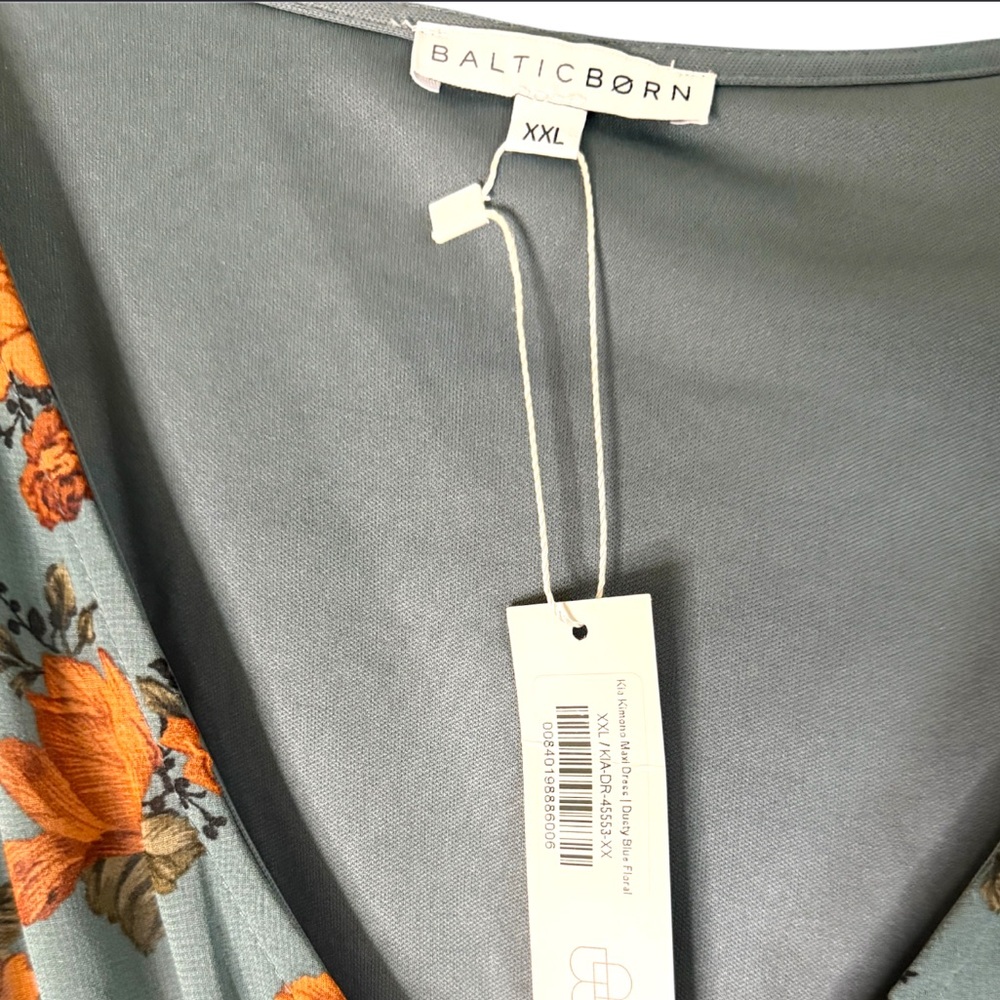 Baltic Born Floral High Low lined Dress - Picture 8 of 10